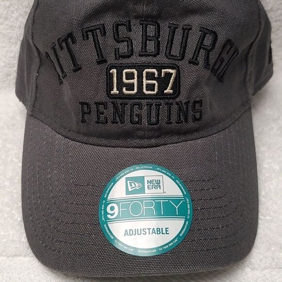 New Era 9FORTY Pittsburgh Penguins Sliderback Hat - New - Picture 2 of 8